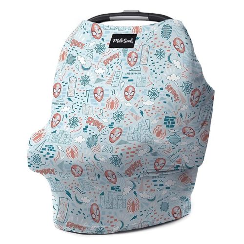 Milk Snob Original Marvel 5-in-1 Baby Cover (Spider-Man Sketch Book)