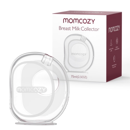 Momcozy Milk Collector for Breastmilk, Silicone Breast Milk Shells
