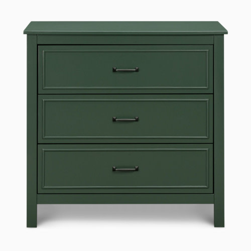 daVinci Charlie 3-Drawer Dresser - Forest Green