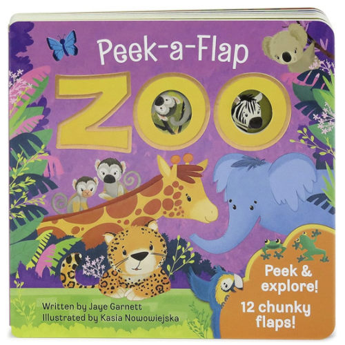 Peek-a-Flap Zoo Board Book