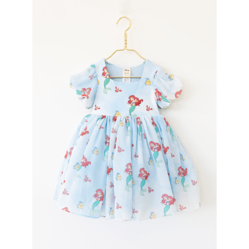 Disney Little Mermaid Ariel Puff Dress