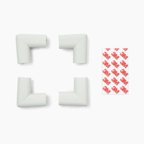 Regalo Home Safety Gray Corner Cushion Small - 4pk
