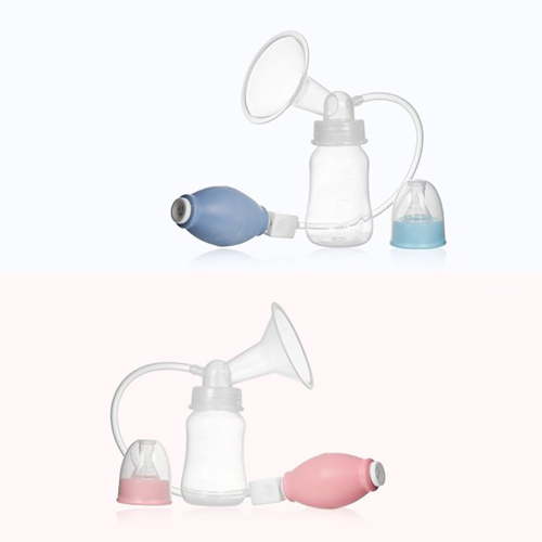Glass&Bottle Clearance! Pink Breast Pump, Baby Bottle Maternal Products Strong Manual Simple Suction Bottle Rubber Material Breast Pump 1Pc, By Relocy