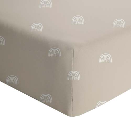 Drap Contour pour Lit de Bébé - Arc-En-Ciel