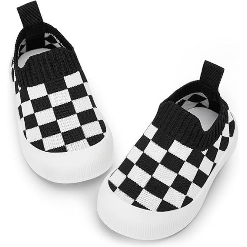 BACSAC Baby Toddler Unisex Infant Shoes Boys Girls Beige Mesh Breathable Non-Slip Soles 6-36 Months