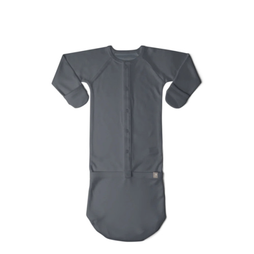 Goumikids Organic Baby Sleeper Gown - Midnight – goumikids