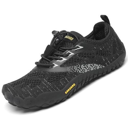 SAGUARO Kids' Barefoot Shoes Boys Girls Quick Dry Aqua Athletic Sneakers Lightweight Sport Footwear Toddler Water Shoes