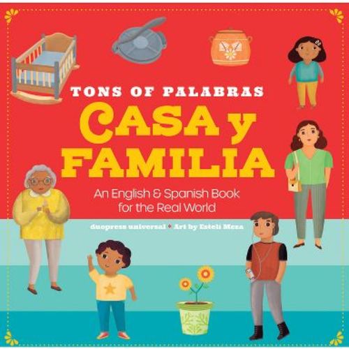 Tons of Palabras: Casa Y Familia - by Duopress Labs (Board Book)