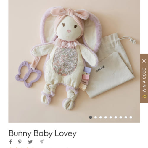 Bunny Baby Lovey