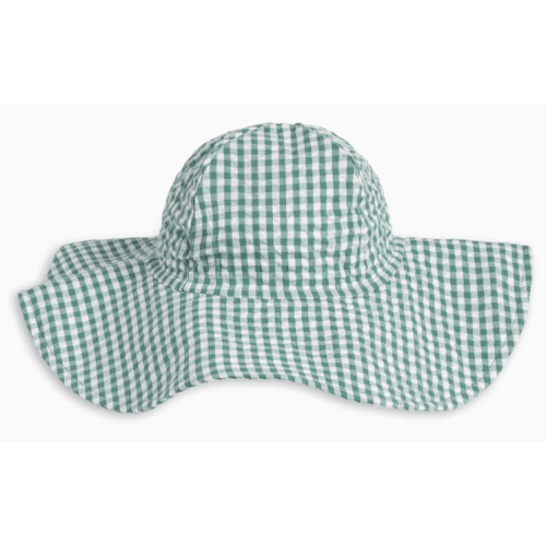 Seersucker Sun Hat