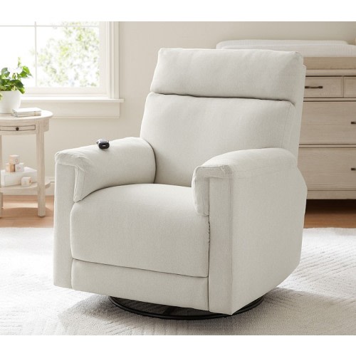 Dream Ultimate Recliner Performance Basketweave Slub Ivory