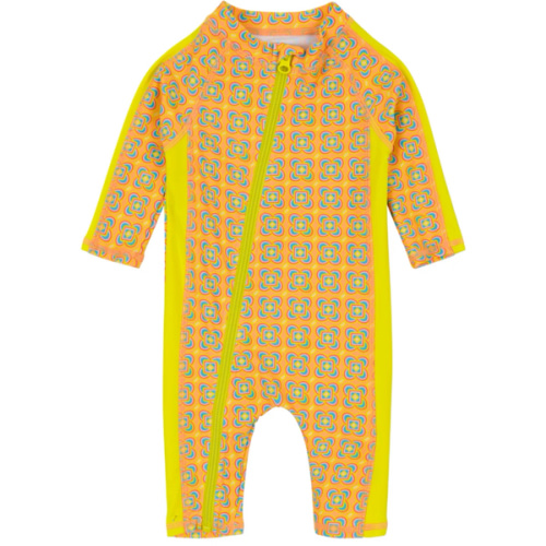 Sunsuit - Long Sleeve Romper Swimsuit | "Kaleidoscope"