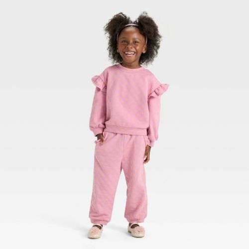 Toddler Girls' French Terry Set - Cat & Jack™