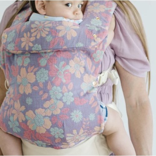 VIOLET MEADOW BABY CARRIER (with cover) – GOJIBERRY