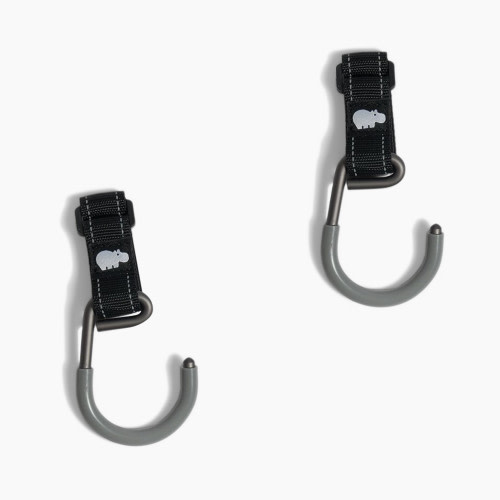 Lalo Universal Stroller Hooks (2 Pack) - Black
