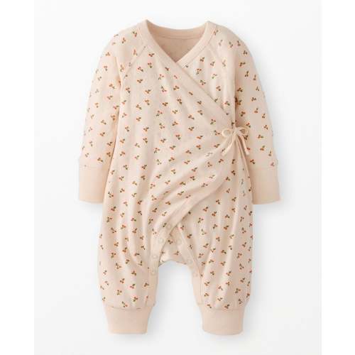 Baby Pointelle Crossover Romper | Hanna Andersson