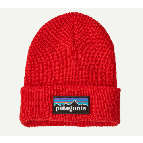 Patagonia Baby Logo Knit Beanie - Sizzle Red
