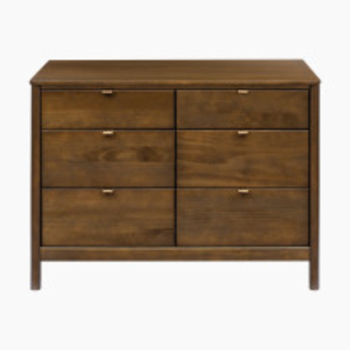 babyletto Bondi 6 Drawer Dresser - Natural Walnut