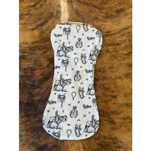 Ranch life baby burp cloth – Six shooter boutique