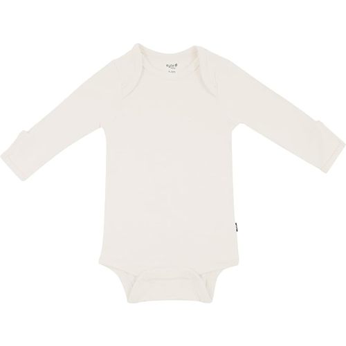KYTE BABY Soft Bamboo from Rayon Long Sleeve Unisex Bodysuit, 0-24 Months