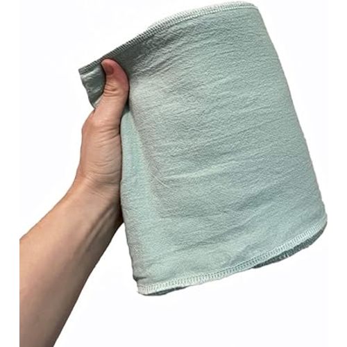 Bengkung Belly Binding Wrap, Organic Cotton Postpartum Belly Band, Hip and Waist Support (Frosty Green)