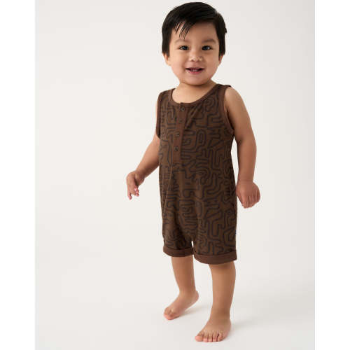 Dino Maze Henley Romper