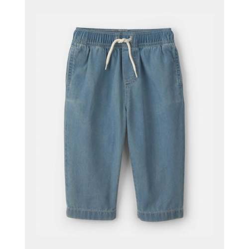 Baby Chambray Straight-Leg Pant - Light Wash - OshKosh B'gosh | Carter's