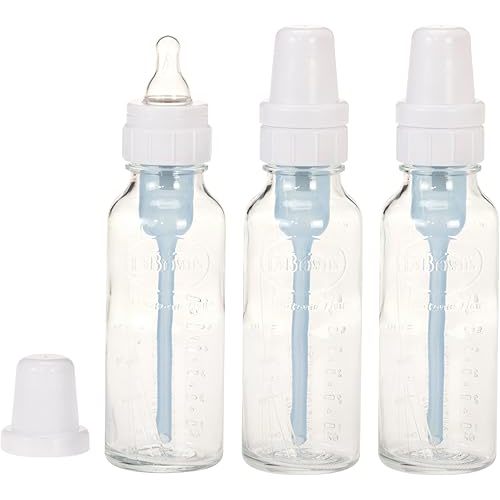 Dr. Brown's Original Glass Bottle, 8 Ounce, 3-Pack