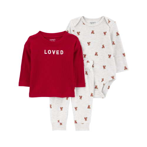 Carter's Child of Mine Baby and Toddler Outfit Set, 3-Piece, Sizes 0/3-24 Months