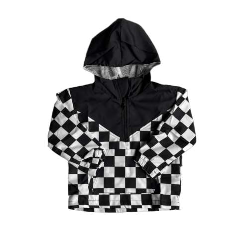 CHECKERED • HALF-ZIP • WINDBREAKER