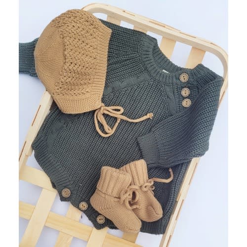 Forest Knit Romper | Heritage