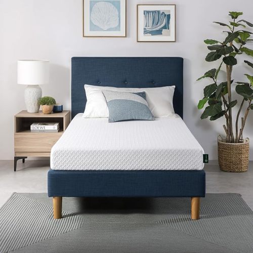 ZINUS 6 Inch Twin Cooling Essential Memory Foam Mattress [NewVersion], Fiberglass Free, Medium Feel, Breathable Cooling Layers, Certified Safe Materials