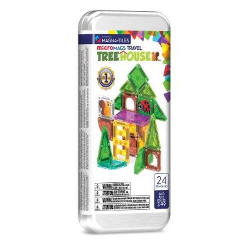 Magna-Tiles MicroMAGS Travel Set - Tree House