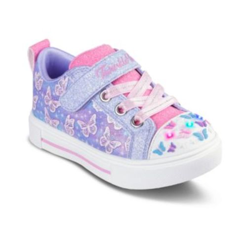 Toddler Girls’ Twinkle Toes: Twinkle Sparks - Ombre Flutter Stay-Put Light-Up Casual Sneakers from Finish Line