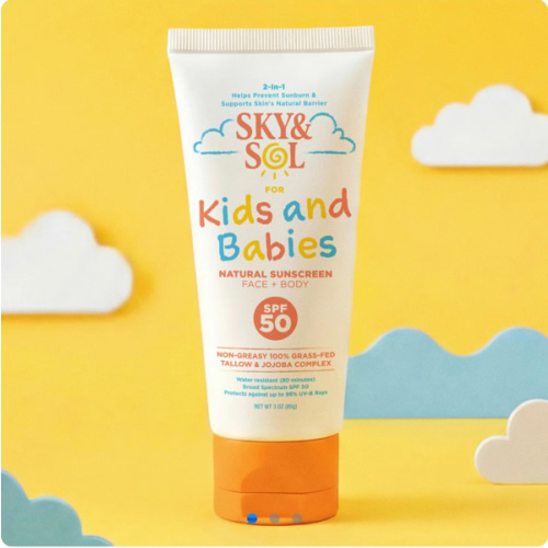 Sky and Sol Kids and Babies Sunscreen