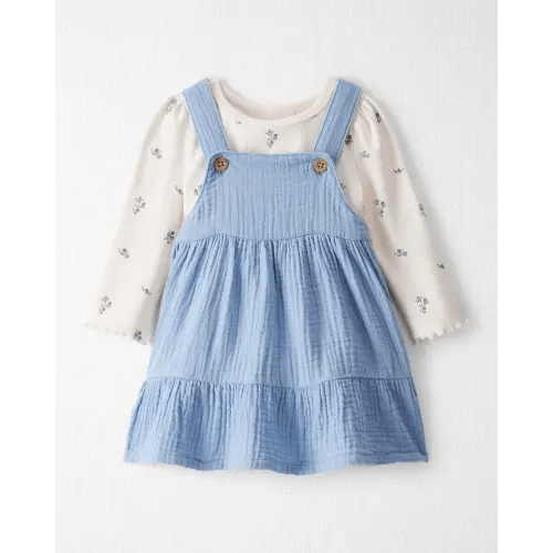 Baby Girl 2-Piece Organic Cotton Jumper Set - Little Planet | Carter's