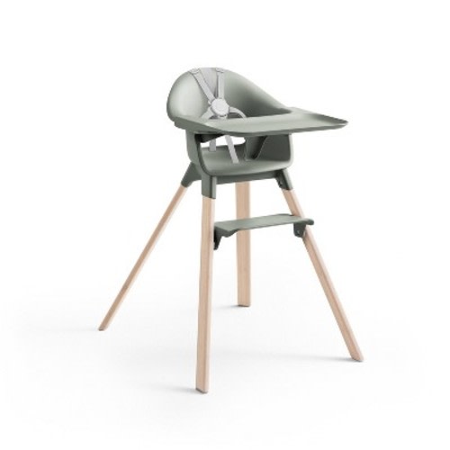 Stokke Clikk High Chair All-in-One with Tray & Harness - Glacier Green