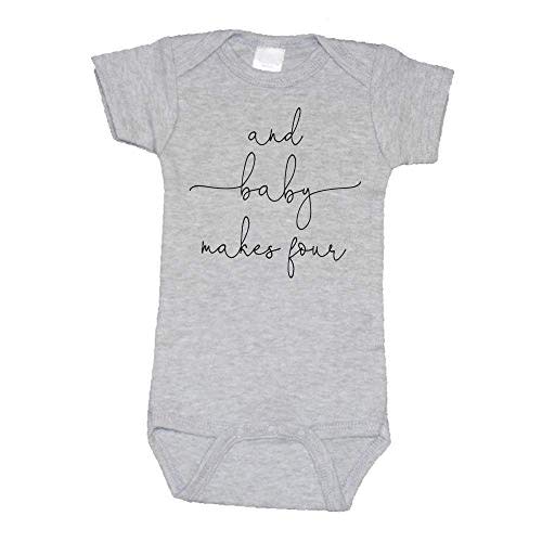 Bump and Beyond Designs Baby Announcement Gift for Family of Four