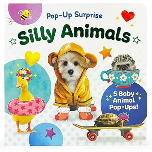 Silly Animals - A Pop Up Book for Kids Ages 1-3 (Pop-Up Surprise)
