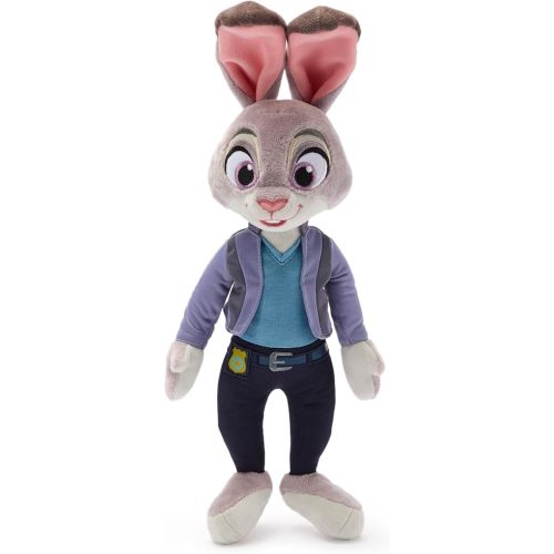 Disney Store Official Judy Hopps Plush - Zootopia 2 Toys for Girls and Boys- Cute Stuffed Animal with Detailed Plush Sculpting & Embroidered Details - Disney Toys for Kids - 16 Inch Plushy