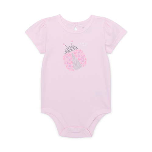 Garanimals Baby Girl Puff Cap Sleeve Graphic Bodysuit, Sizes 0-24 Months