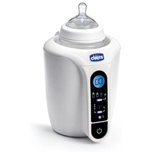 Chicco Digital Bottle & Baby Food Jar Warmer with LCD Display, Digital Countdown and Ready Alert, Fits Most Bottles and Baby Food Jars, White