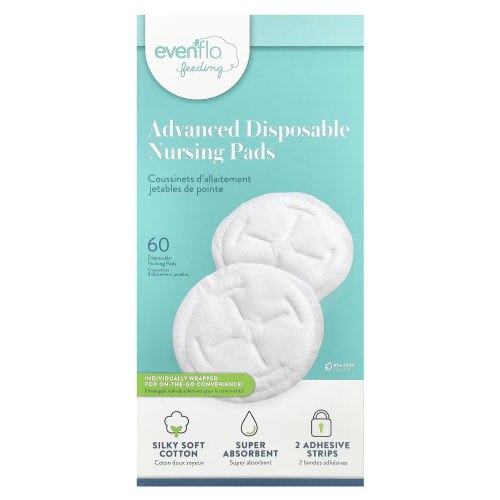 Evenflo, Advanced Disposable Nursing Pads, 60 CT