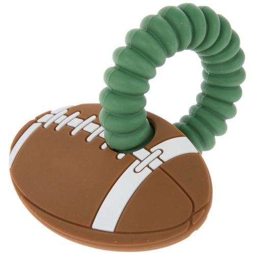Football Silicone Ring Teether