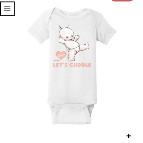 Kewpie® "Let's Cuddle" Rabbit Skins Onesie