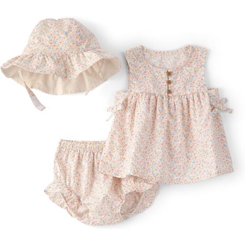 Carter's baby-girls 3-piece Diaper Cover Set
