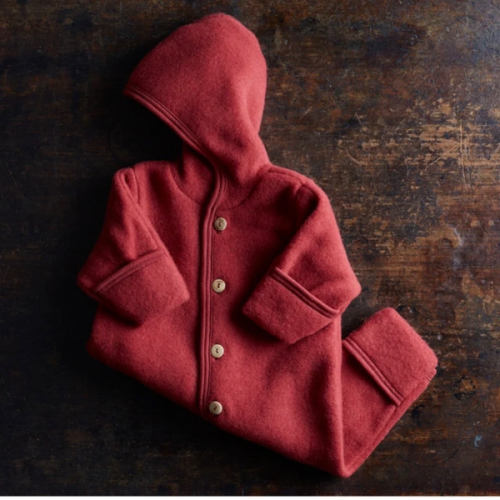 Baby Merino Wool Fleece Suit - Jasper