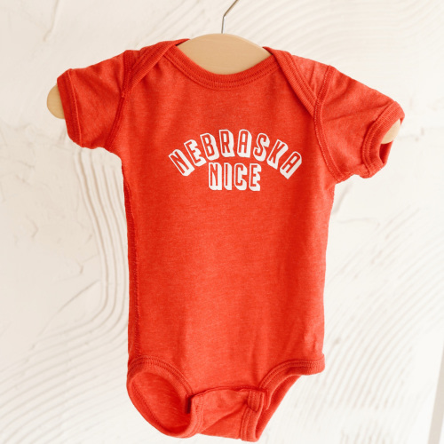 Milk & Daisy Nebraska Nice Onesie
