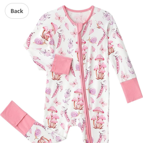 Baby Viscose from Bamboo Pajamas - Infant Boys Girls Footless Zippy Pjs Sleep 'N Play Clothes - One Piece Romper