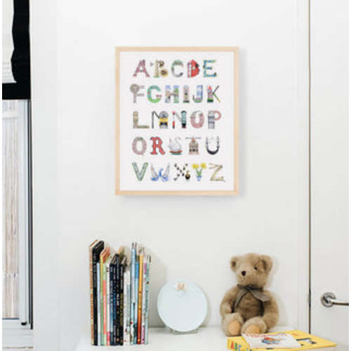 Boston Alphabet Print – The Letter Nest